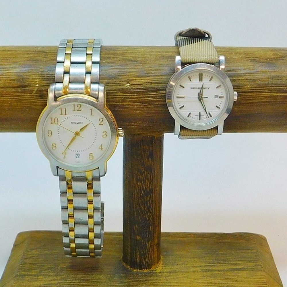 Burberry & Coach Designer Swiss Jewelled Watches